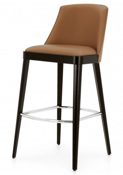 Nordico Bespoke Upholstered Bar Stool MS0326C Custom Made To Order Barstools Bar Chairs Kitchen Stools UK Millmax Interiors Furniture Sale