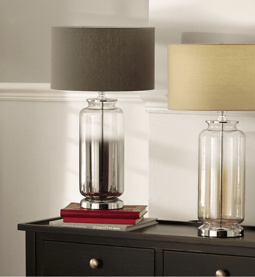 Tall Glass Column Ombre Table Lamp MP30 380 C