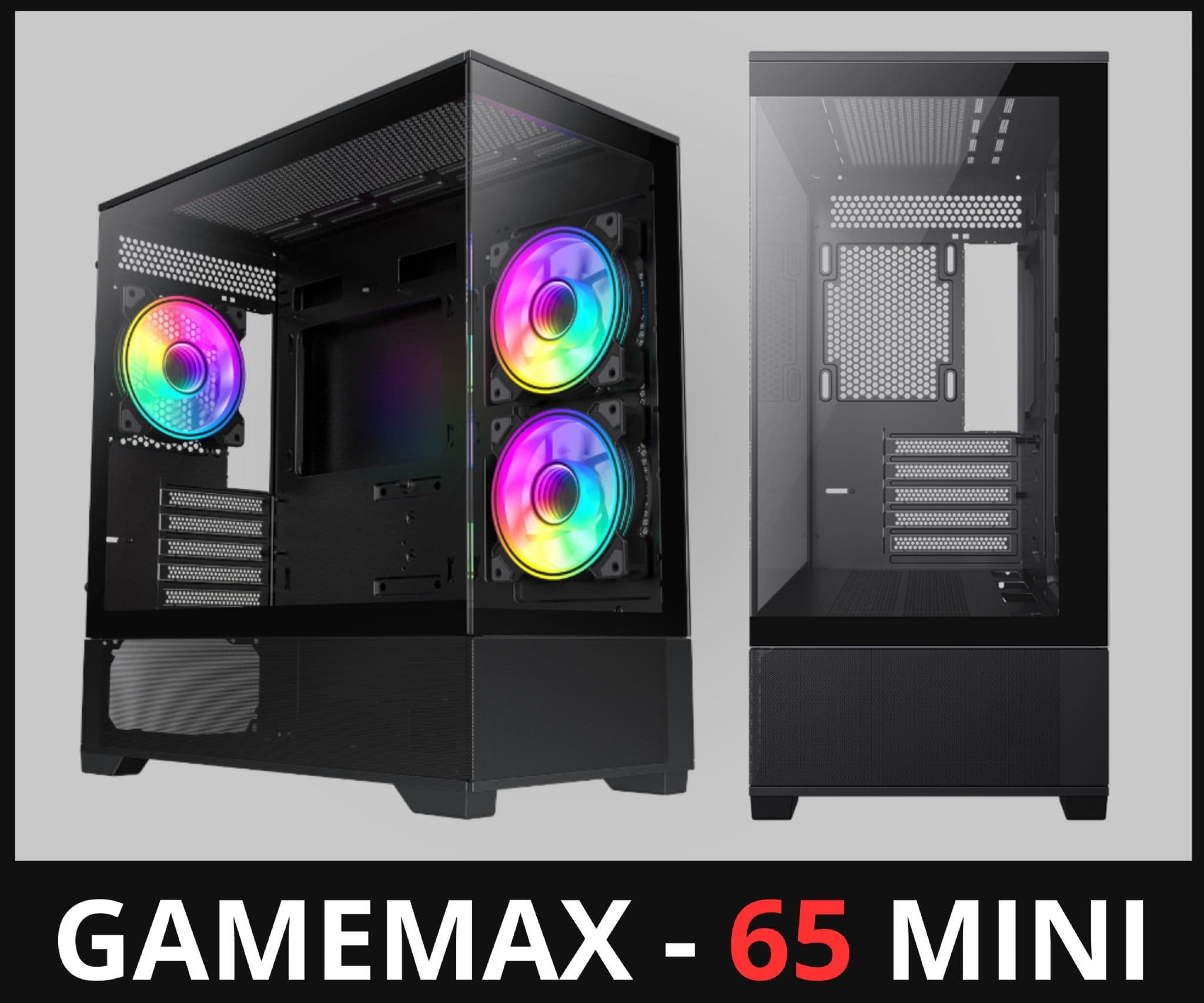 Ryzen 7 5700X Gaming PC RX 7600 8GB 64GB DDR4 DDR5 2TB NV