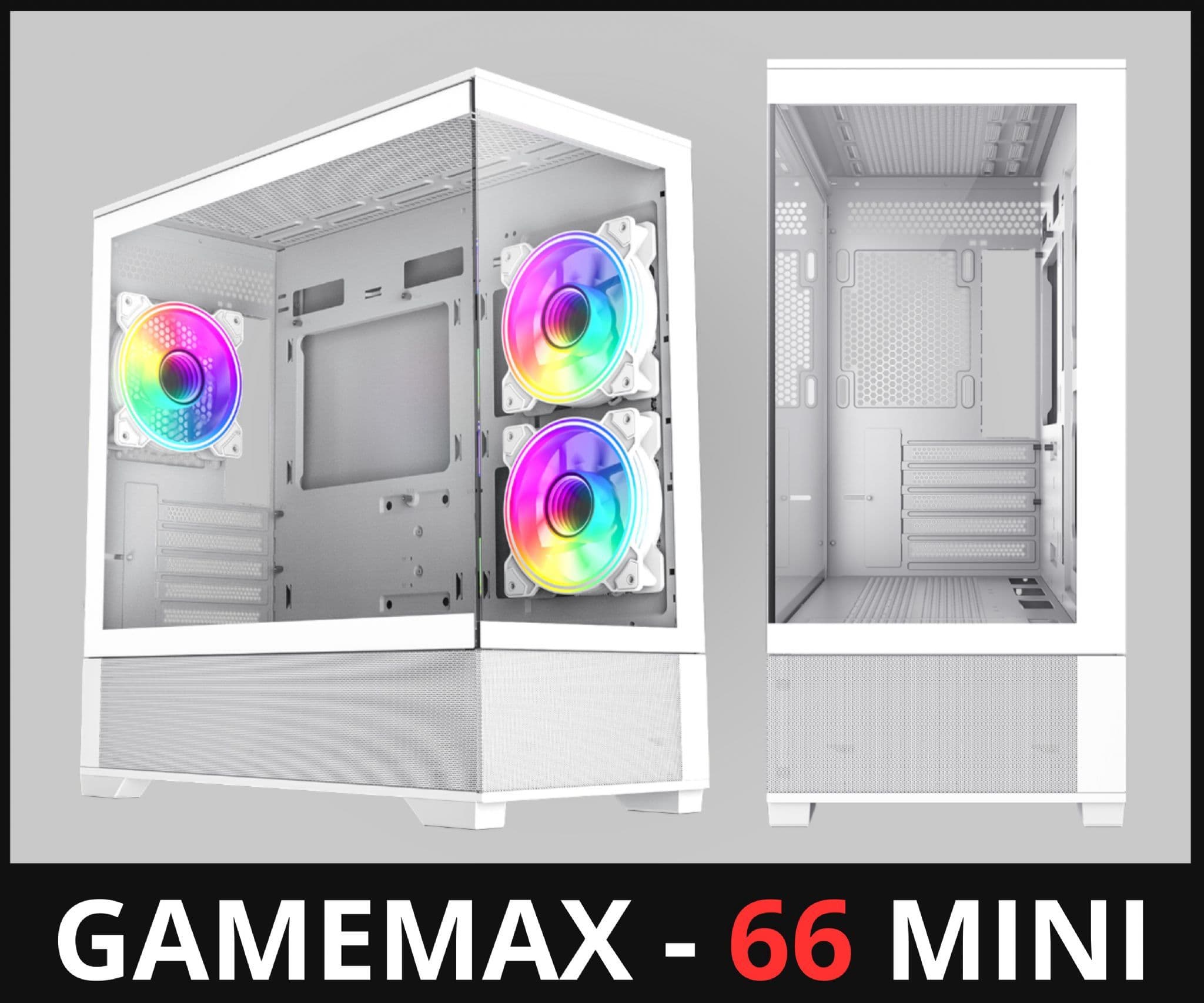 Ryzen 7 5700X Gaming PC RX 7600 8GB 64GB DDR4 DDR5 2TB NV