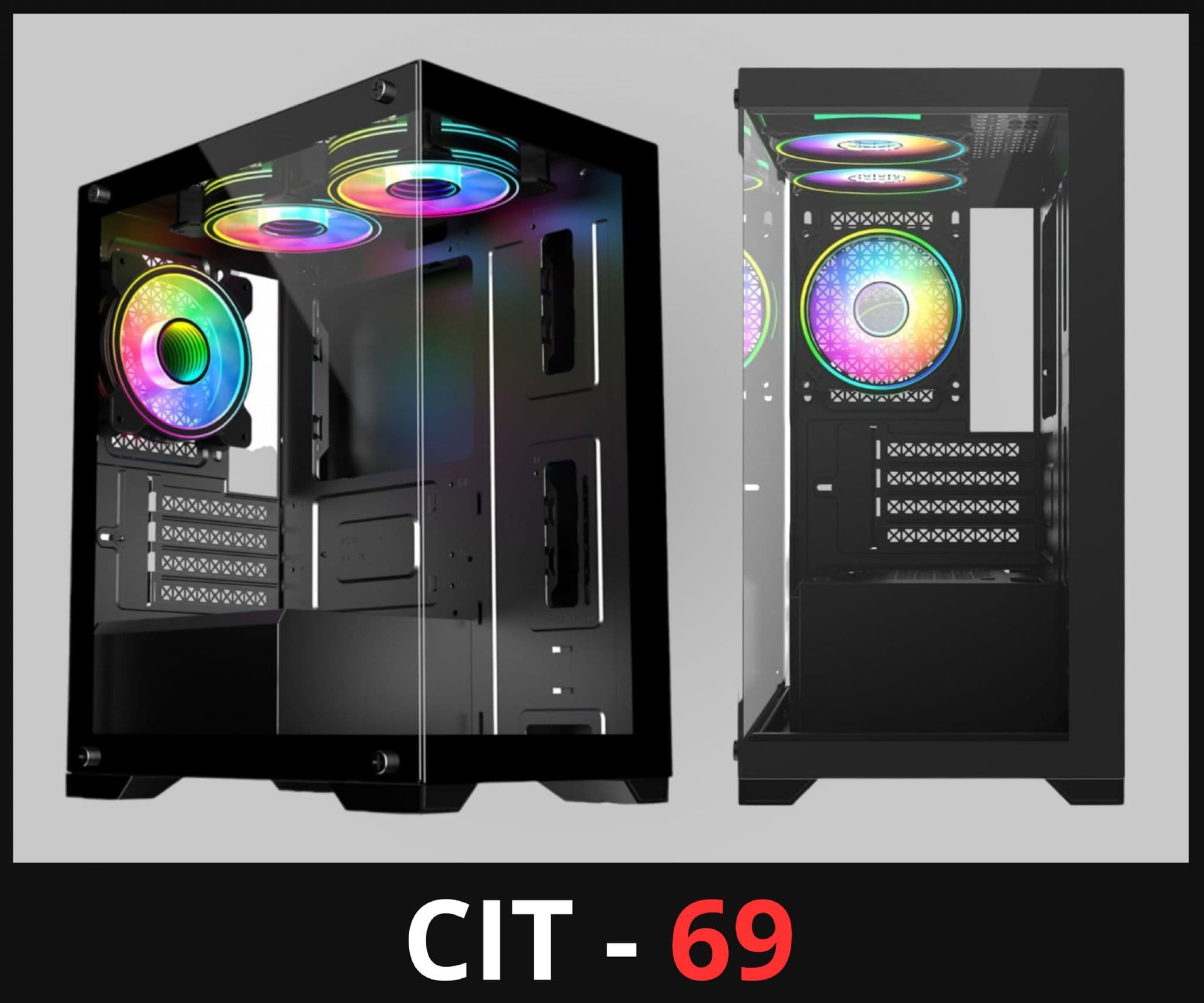 Ryzen 7 5700X Gaming PC RX 7600 8GB 64GB DDR4 DDR5 2TB NV