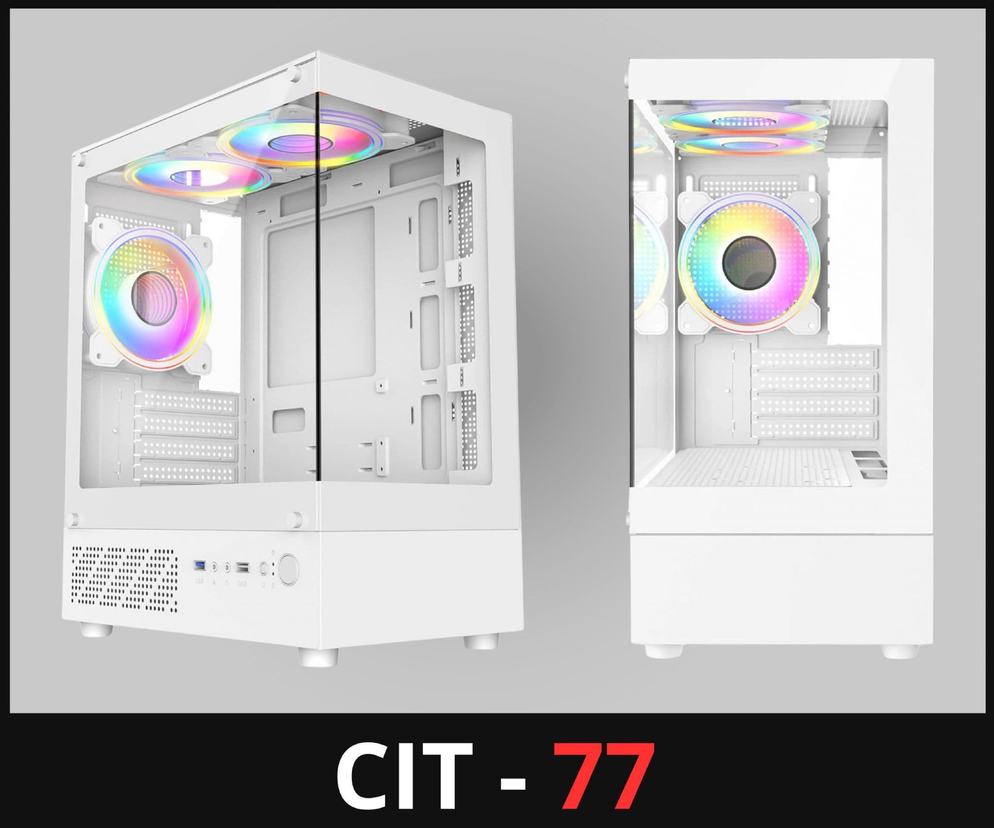 Ryzen 7 5700X Gaming PC RX 7600 8GB 64GB DDR4 DDR5 2TB NV