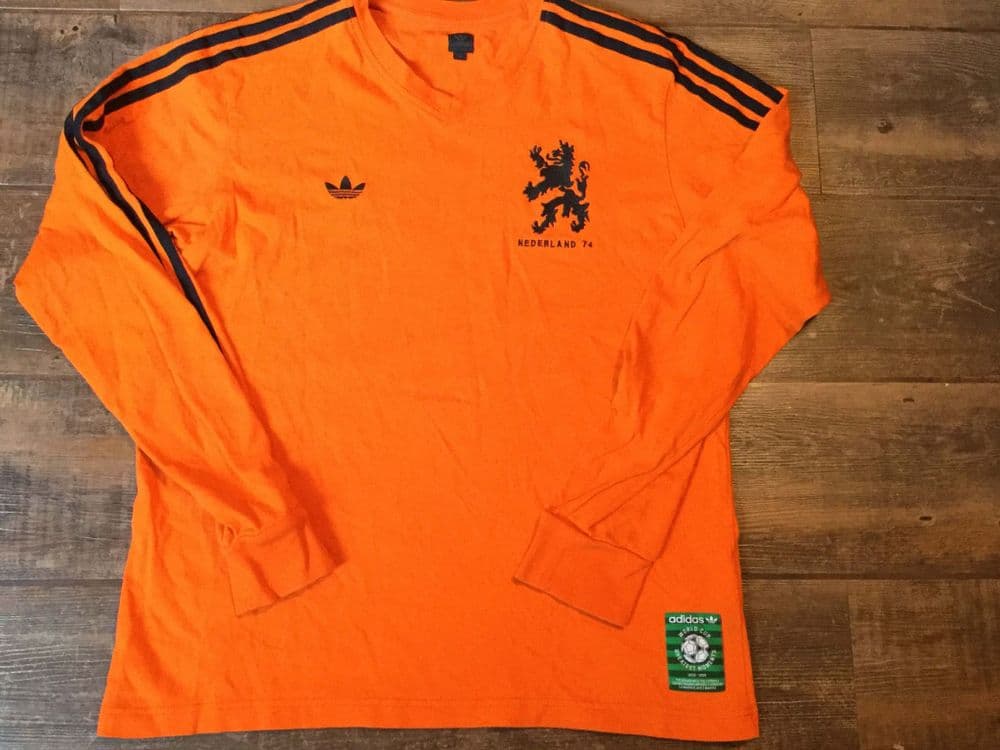 Classic Global Football Shirts 1974 Holland Vintage Old Jerseys