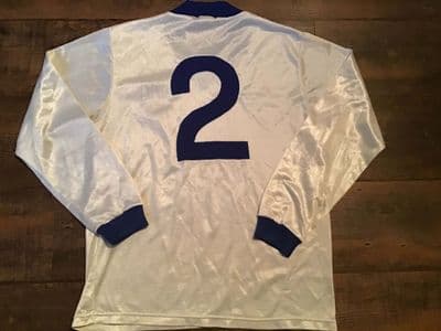 1982 1983 Torquay United No 2 Match Worn L/s Football Shirt Medium