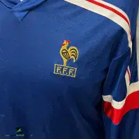 1986 France Old Vintage Football Shirts Jerseys