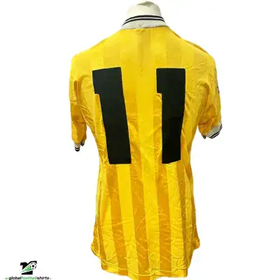 1987 1988  Darlington Match Worn No 11 Away Football Shirt Medium