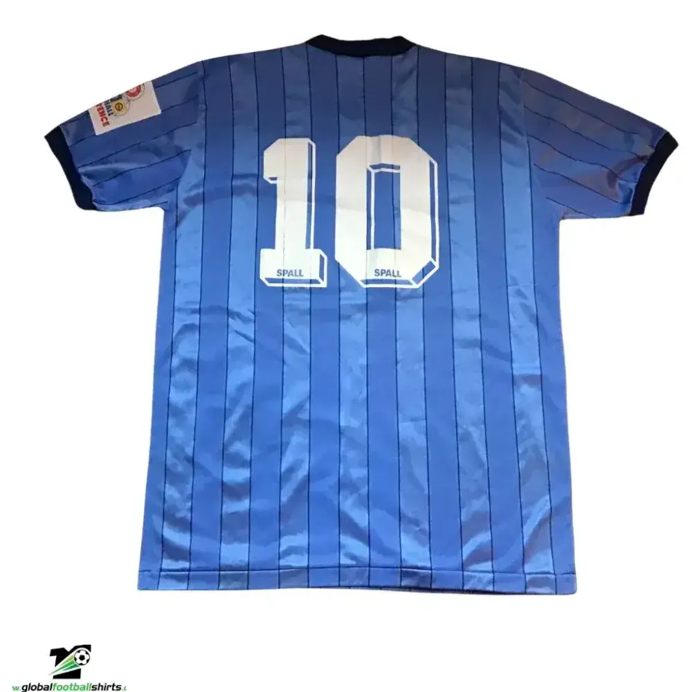 1987 1988 Lincoln City No 10 Match Worn Away Football Shirt Large