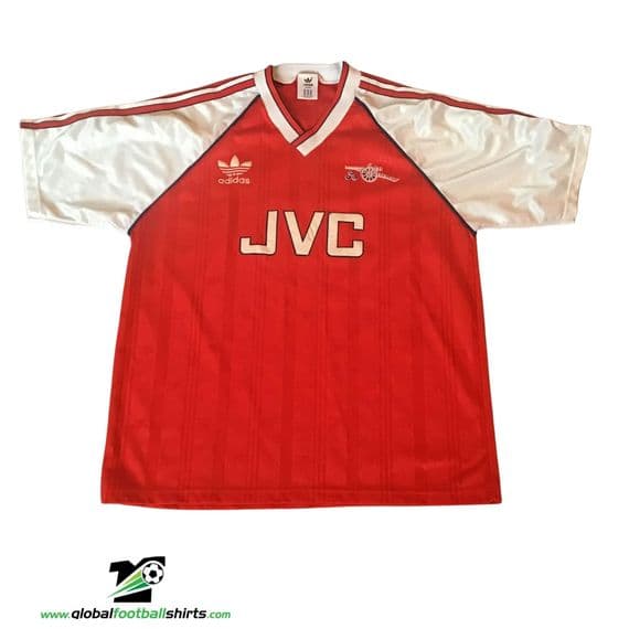 World Football Shirts | 1990 Arsenal Vintage Retro Old Soccer Jerseys