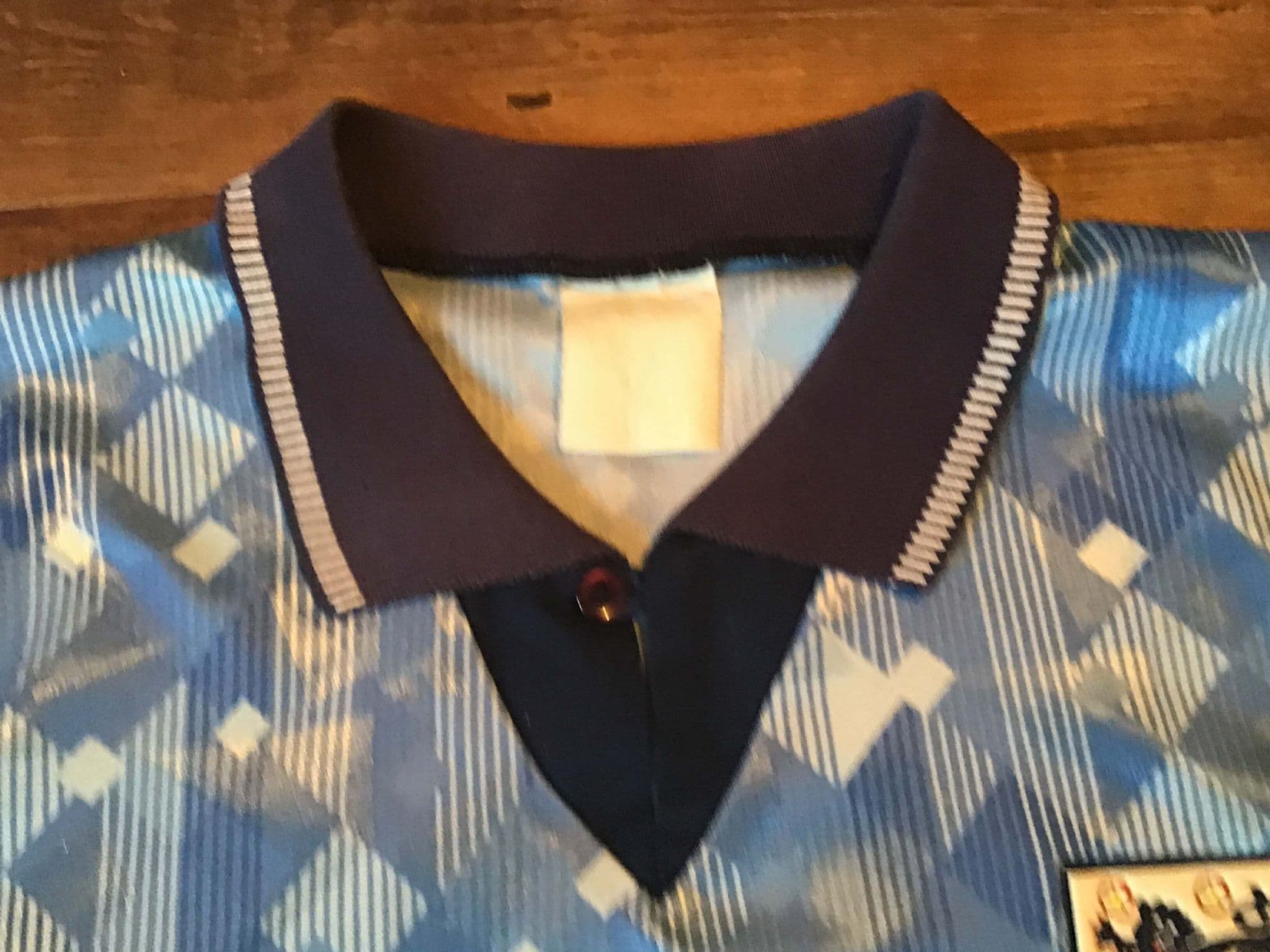 England 1990 Classic Blue England Shirt Classic Football Shirts