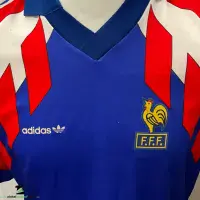1990 1992 France Football Shirts Vintage Old Soccer Jerseys