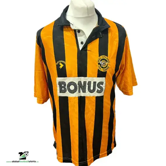 Global Classic Football Shirts | 1990 1992 Hull City Vintage Old Soccer Jerseys