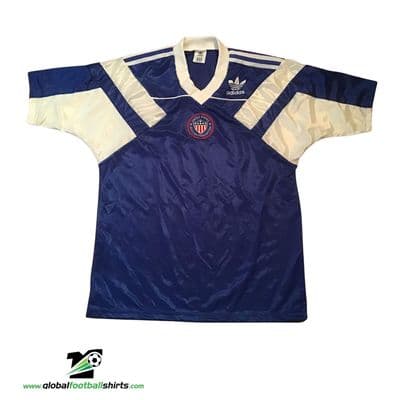 1990 1992 USA Home Football Shirt Medium