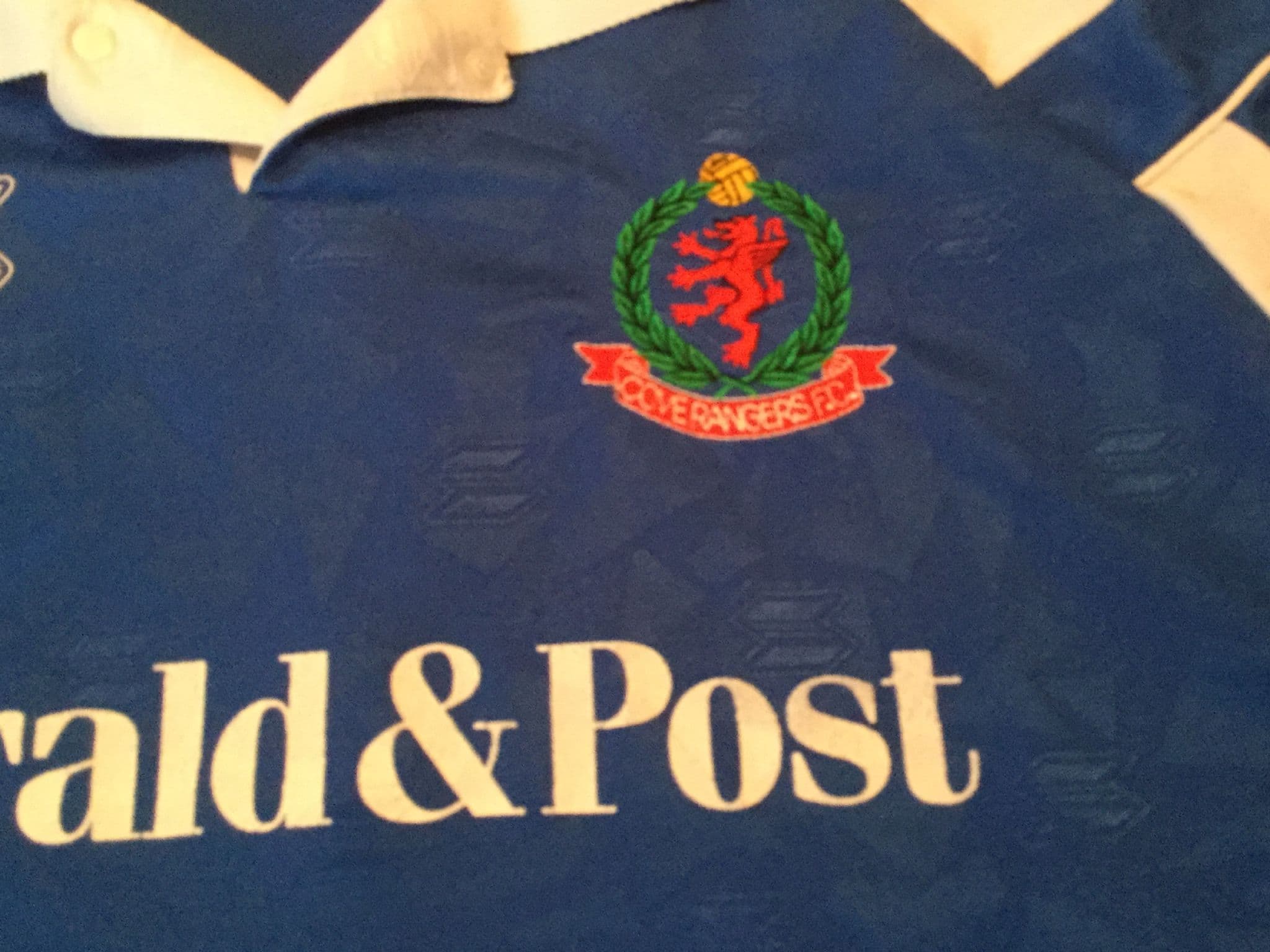 Global Classic Football Shirts | Cove Rangers Vintage Old Soccer Jerseys