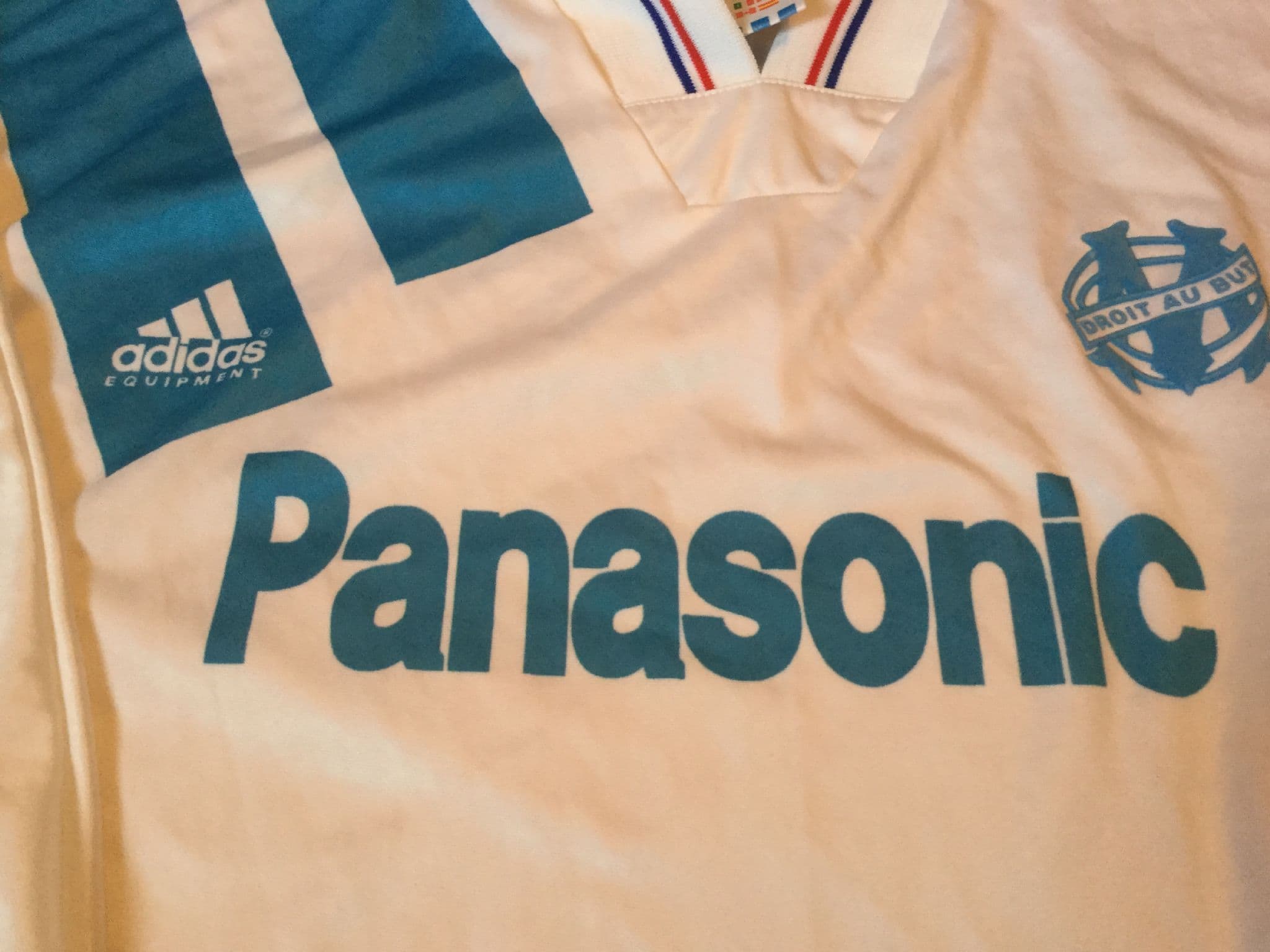 OLYMPIQUE DE MARSEILLE Ancien Maillot Football Saison 1990/1991 OM Collector EUR 505,00 - FR
