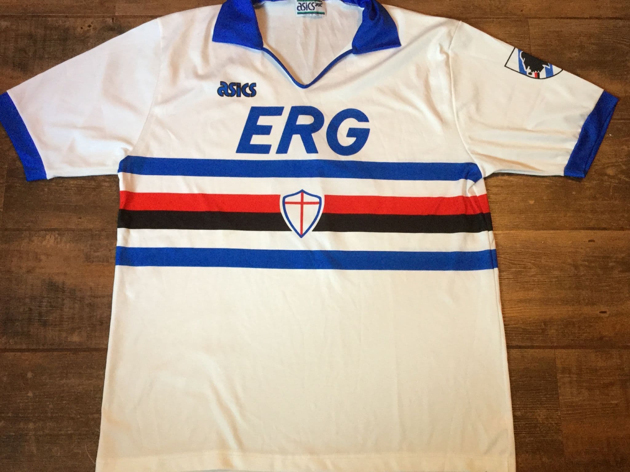 Global Classic Football Shirts 1991 Sampdoria Vintage Old Soccer