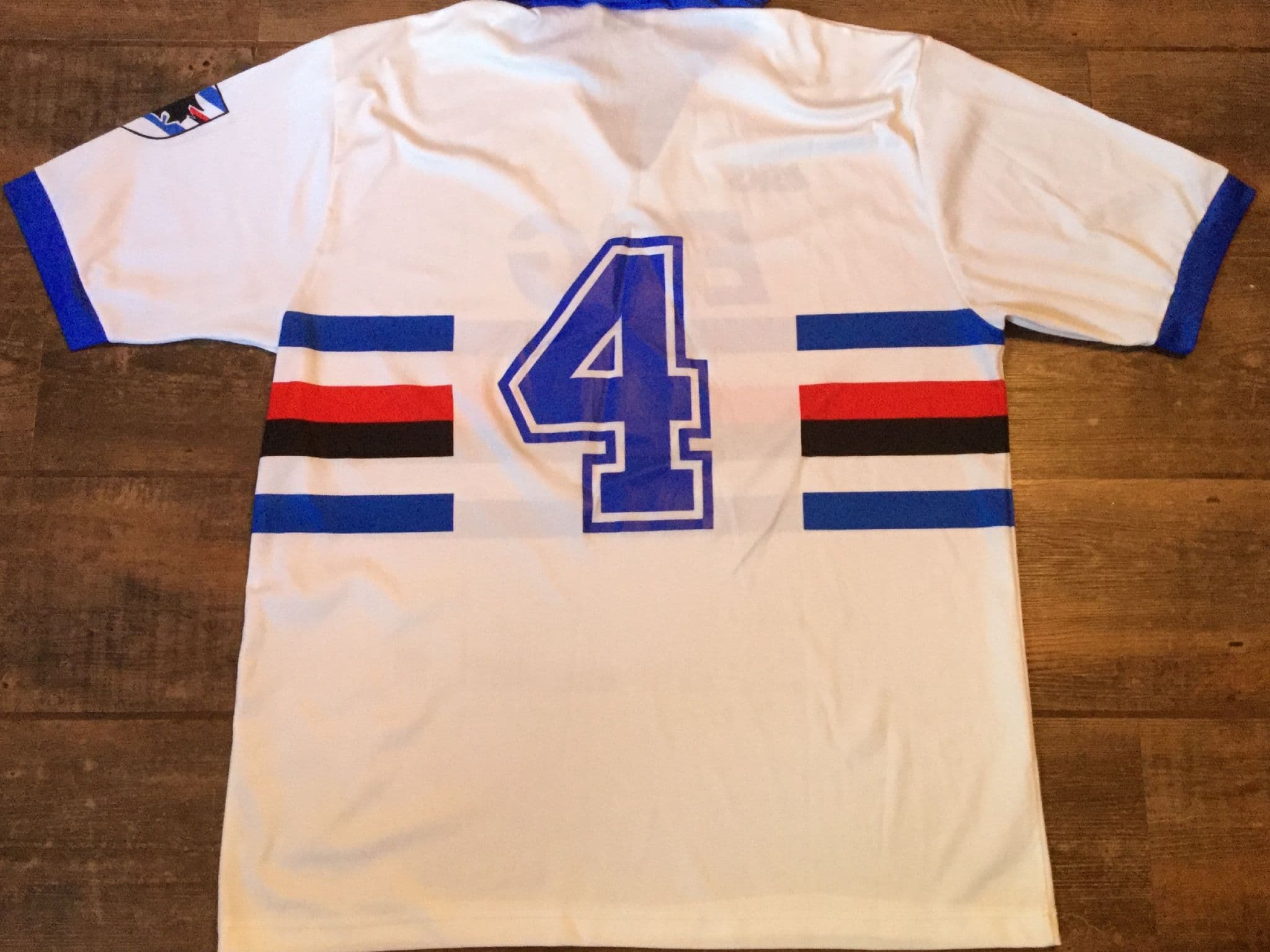Global Classic Football Shirts 1991 Sampdoria Vintage Old Soccer