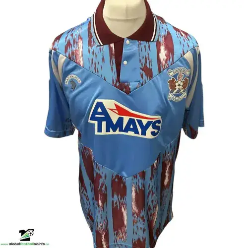 1991 1993 Kilmarnock Away Football Shirt Large