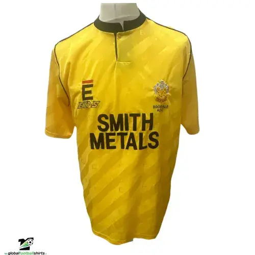 1991 1993 Rochdale Away Football Shirt Large