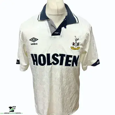 1991 1993 Tottenham Hotspur Home Shirt Medium