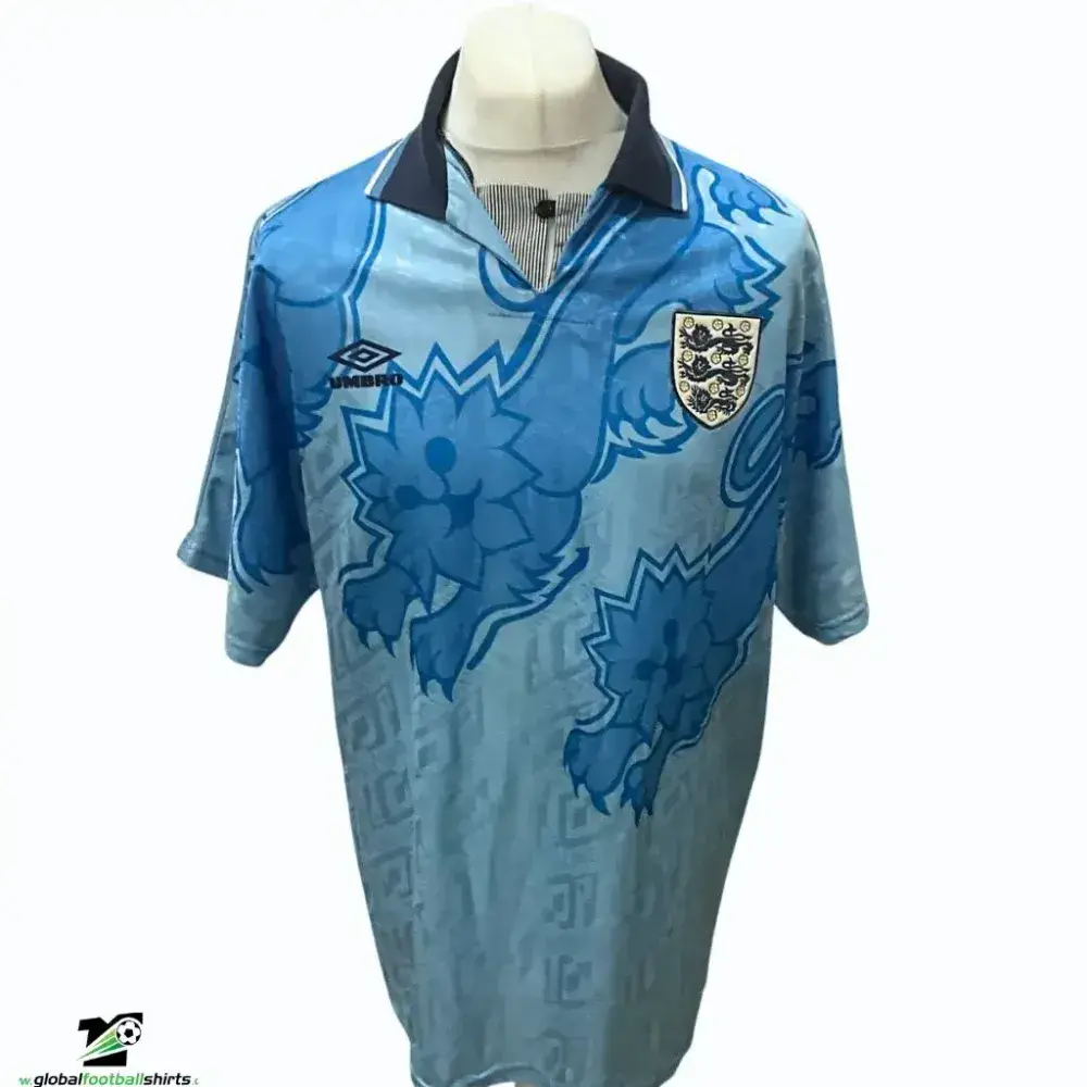 1992 1993 England Away Third Football Shirt 2XL