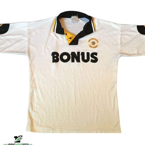 1992 1993 Hull City Away Football Shirt Medium