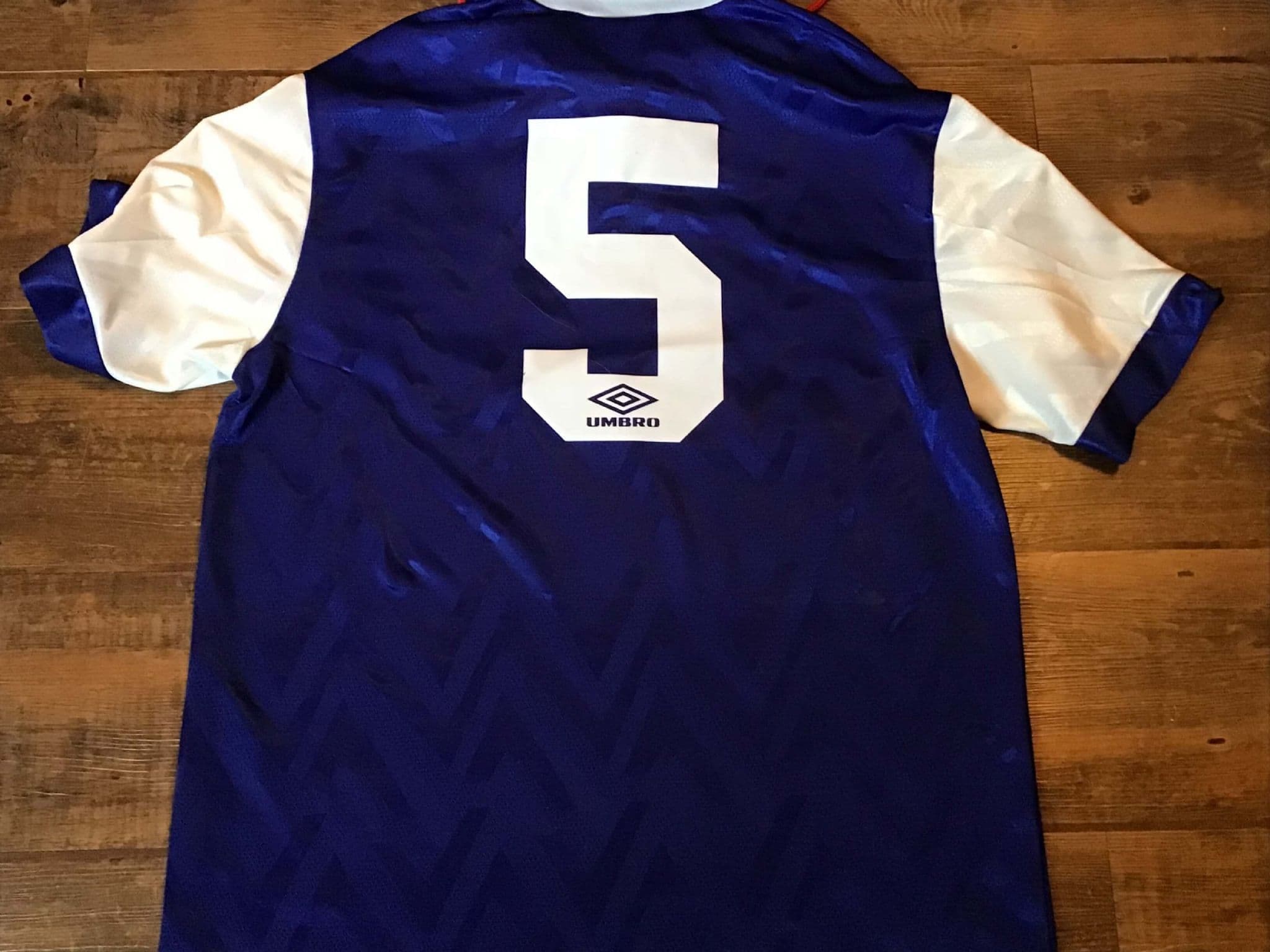 Maillot De Football Umbro Ipswich Town 1991-1992 - Taille L - Occasion - Couleur Blanc