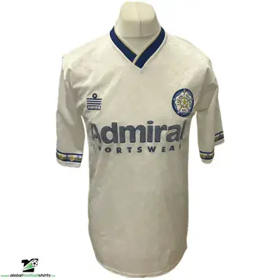 1992 1993 Leeds United Home Football Shirt Medium