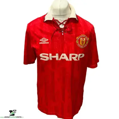 1992 1994 Manchester United Football Shirt Adults Medium