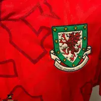 1992 1994 Wales Vintage Football Shirts Old Soccer Jerseys
