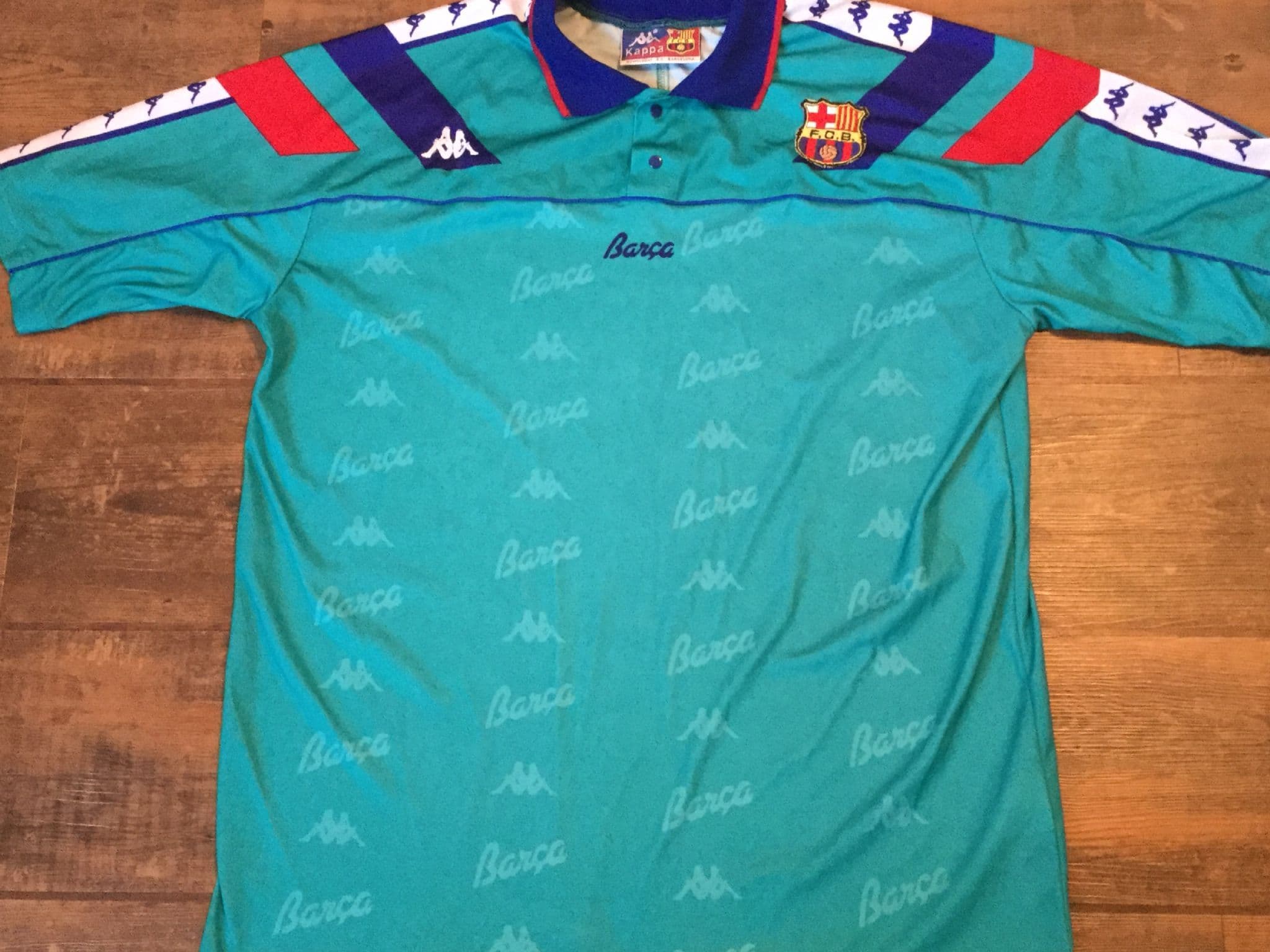 Global Classic Football Shirts 1992 1995 Barcelona Old Vintage