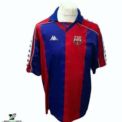 1992 1995 Barcelona Home Football Shirt Large