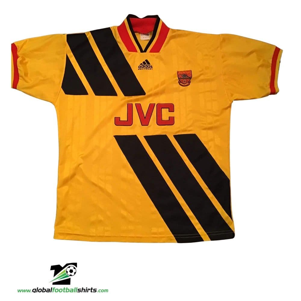 1993 1994 Arsenal Away Football Shirt Medium