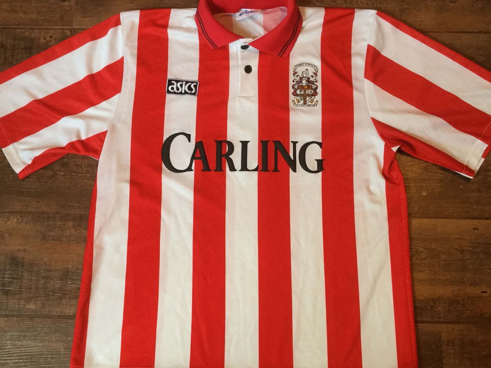 Global Classic Football Shirts 1993 Stoke City Vintage Old