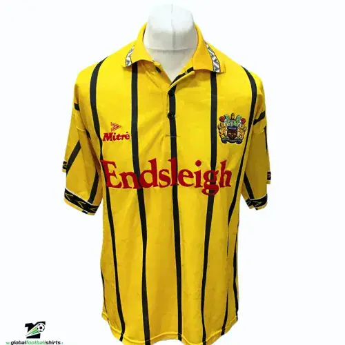 1993 1995 Burnley Away Football Shirt Large