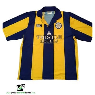 1993 1995 Leeds United Away Football Shirt Large