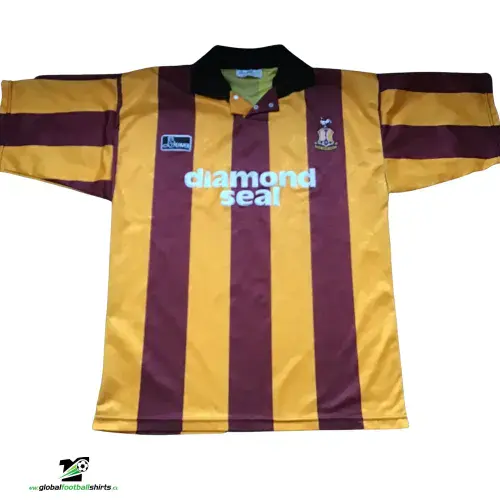 1994 1996 Bradford City Home Football Shirt Large