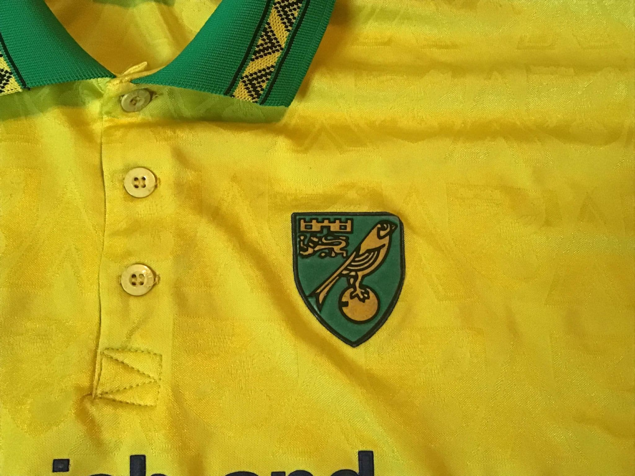 Norwich City 1994-1996 Away Football Shirt (Very Good) M