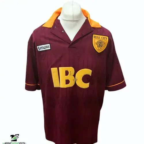 1995 1997 Hull City Away Football Shirt Large