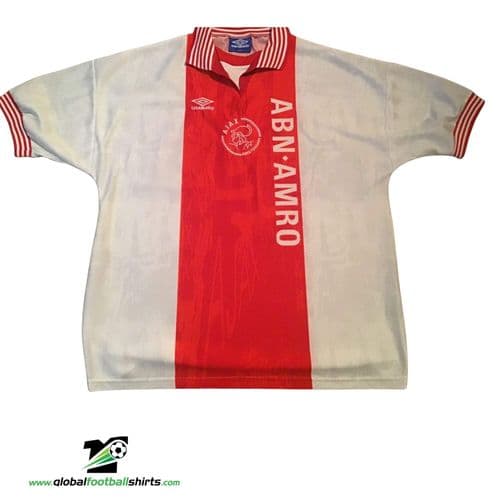 1996 1997 Ajax Home Football Shirt 2XL