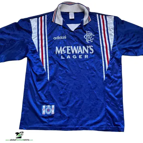 1996 1997 Glasgow Rangers Football Shirt XL