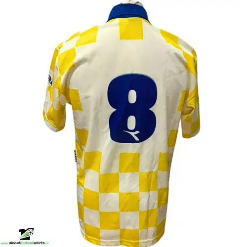 1996 1997 Maccabi Tel-Aviv No 8 Player Issue Home Football Shirt Large