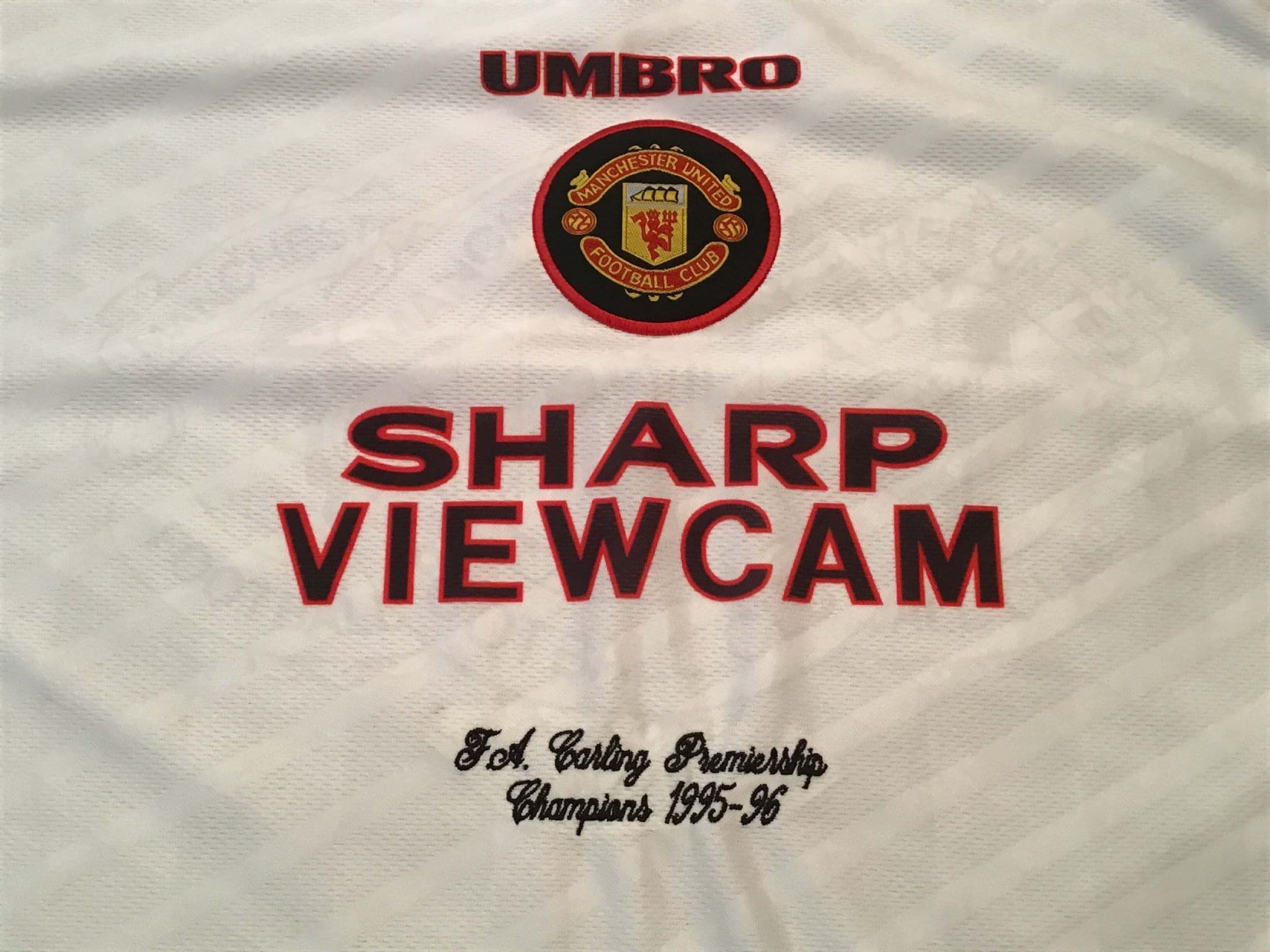 1996-98 Manchester United Maillot Third et Short Cantona #7 - 8/10 - (L