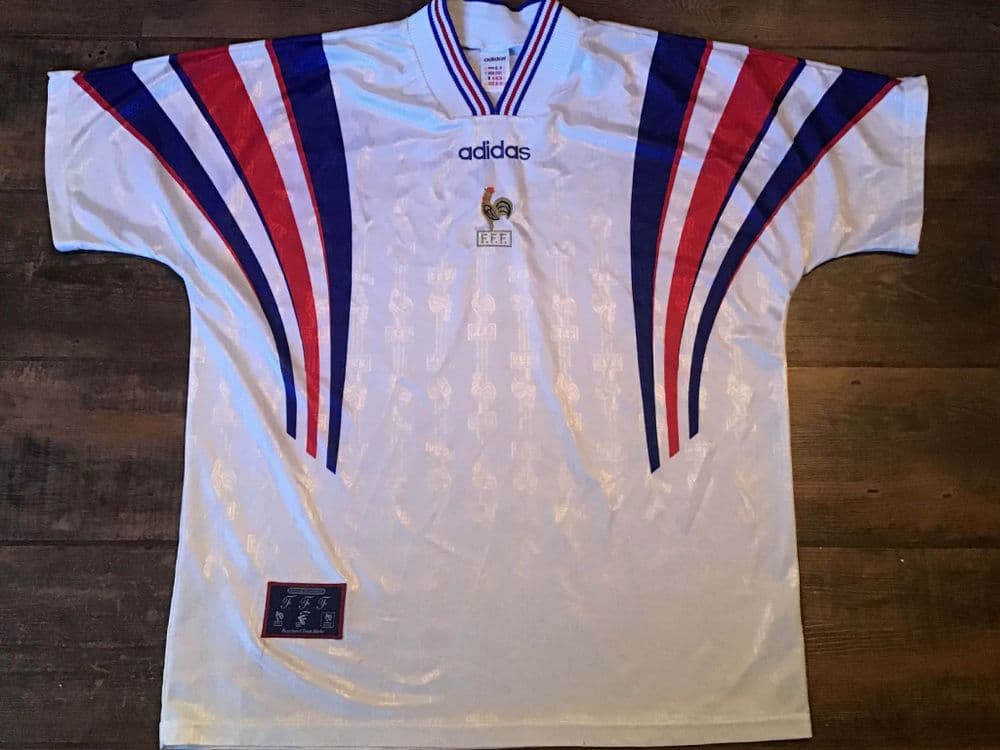 1996 France Vintage Old Jerseys Classic Football Shirts