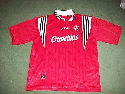 1996 1998 Kaiserslautern Home Football Shirt Adults XL Trikot