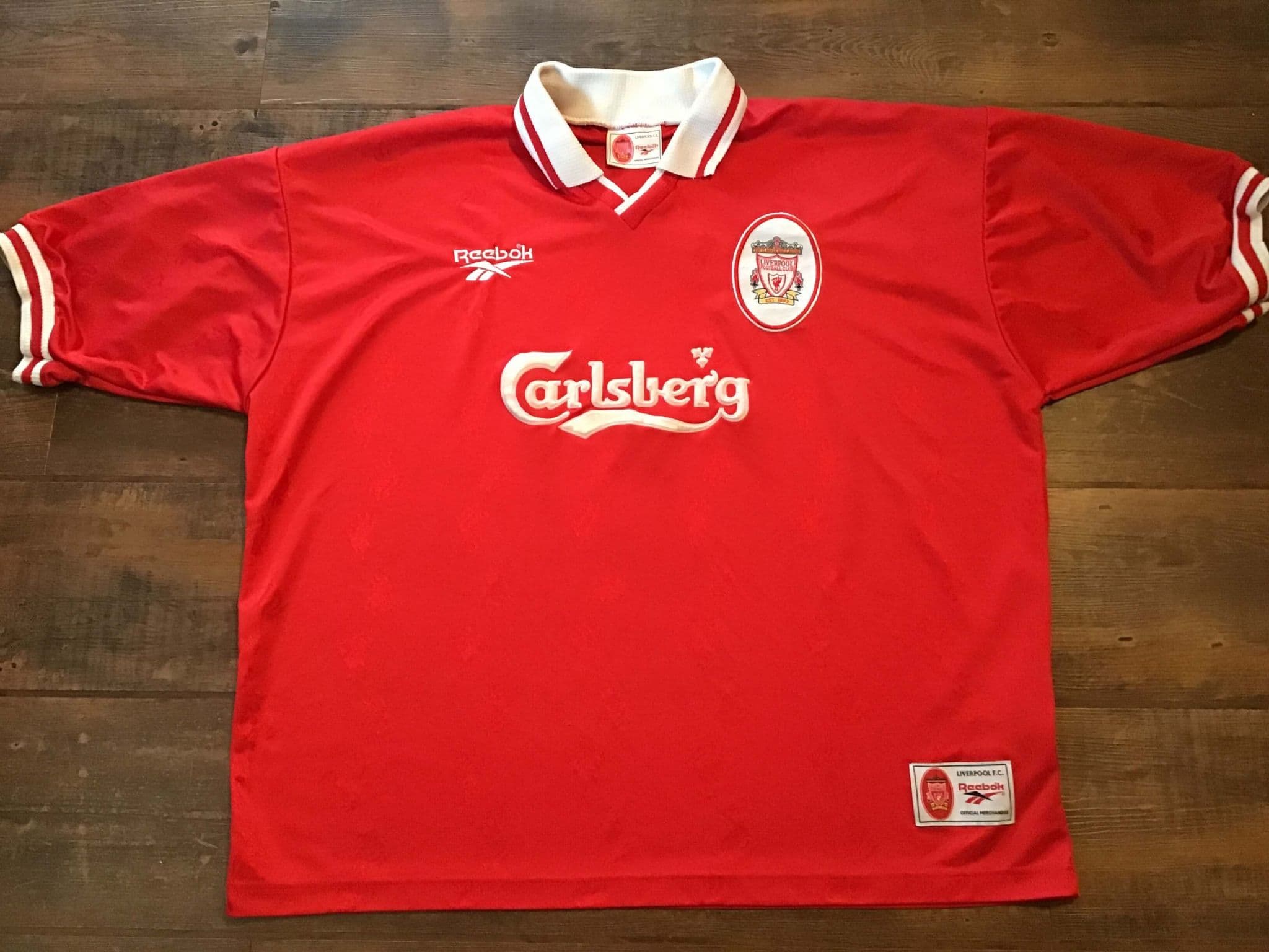 Classic Football Shirts 1996 Liverpool Vintage Old Jerseys