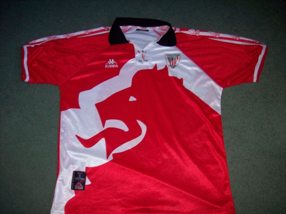 Camiseta Retro 1997/98 Athletic Club de Bilbao Segunda Equipación Camiseta Retro 1997/98 Athletic Club de Bilbao Segunda Equipación