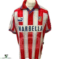 Global Classic Football Shirts | 1997 Atletico Madrid Vintage Old Soccer Historic Jerseys