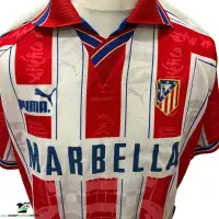Global Classic Football Shirts | 1997 Atletico Madrid Vintage Old Soccer Historic Jerseys