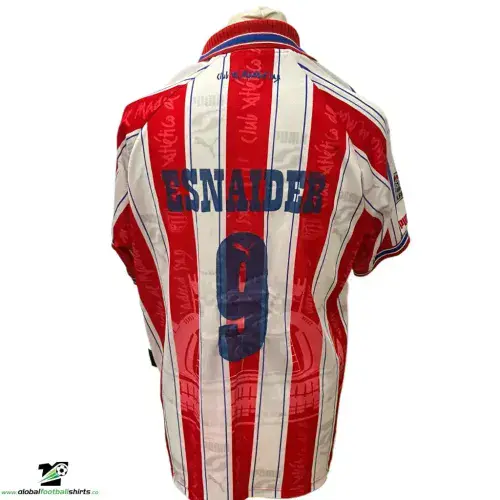 1997 1998 Atletico Madrid Esnaider Football Shirt XL