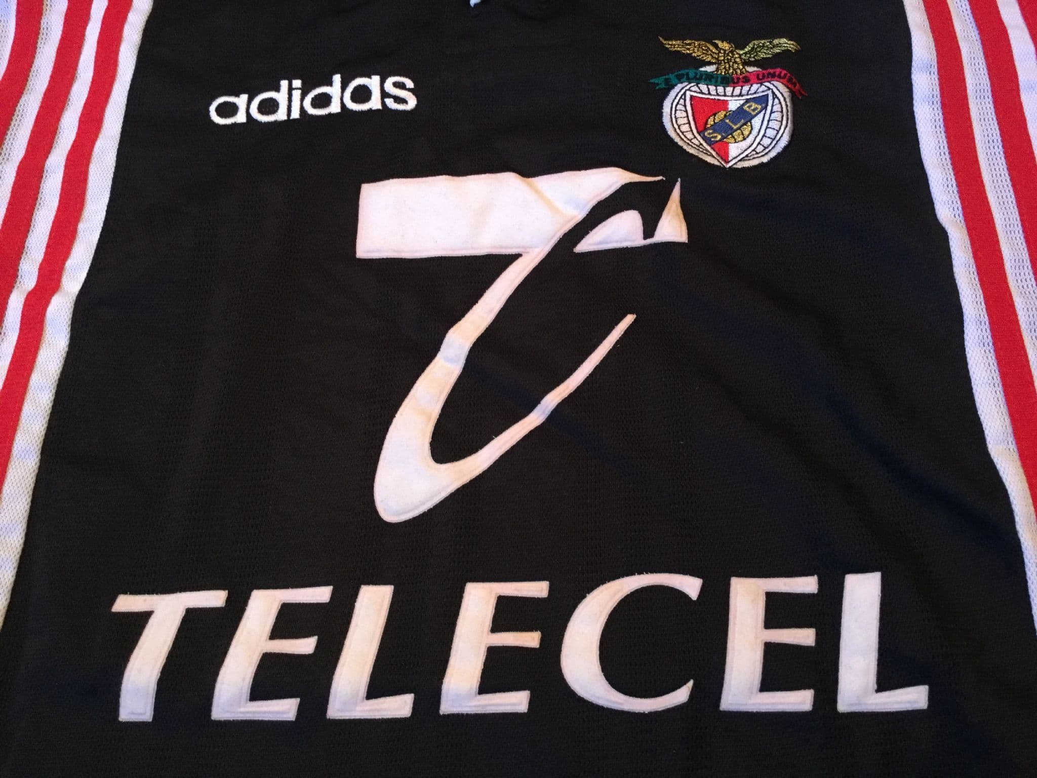 Maillot Vintage Benfica Poborsky N°7 - Taille XL - Jersey Collection